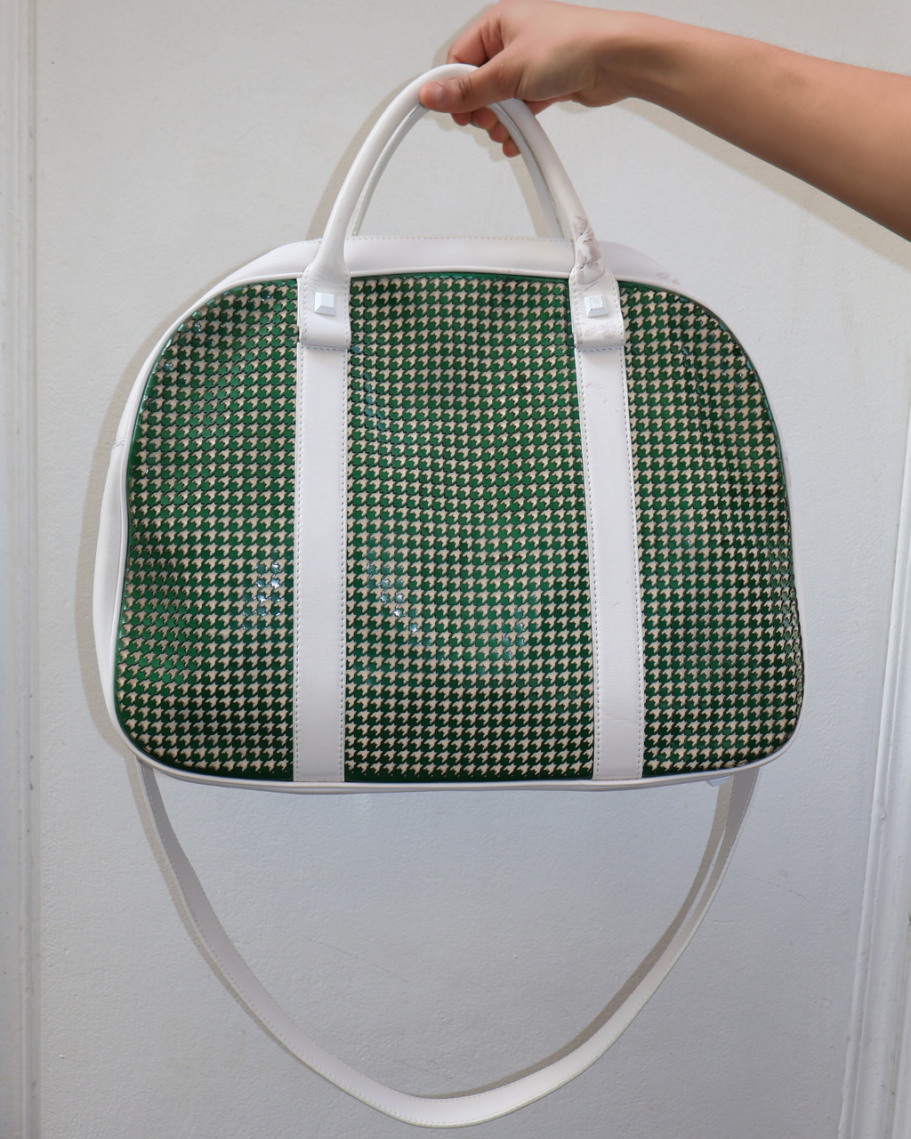 GREEN BOWLING BAG