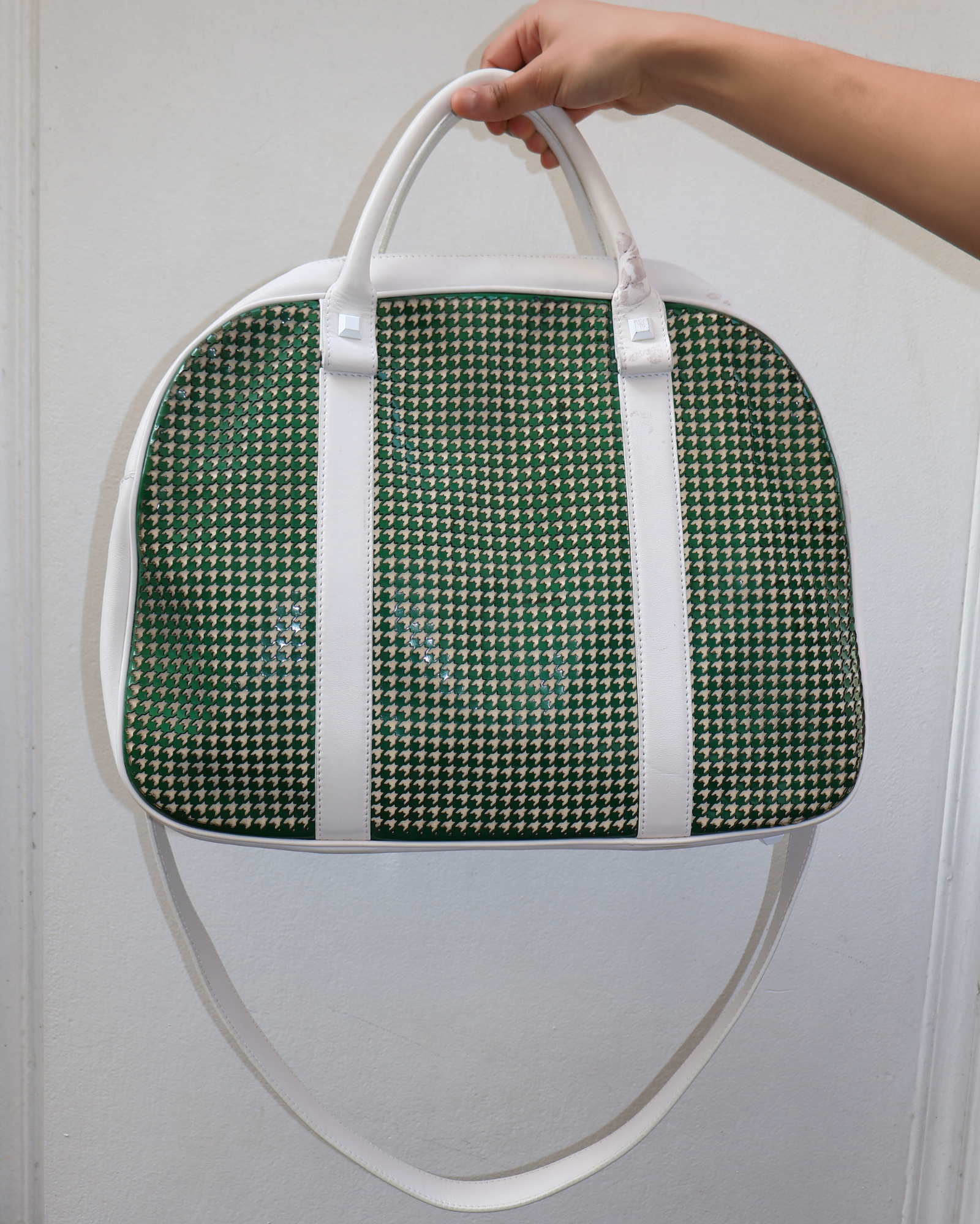 GREEN BOWLING BAG