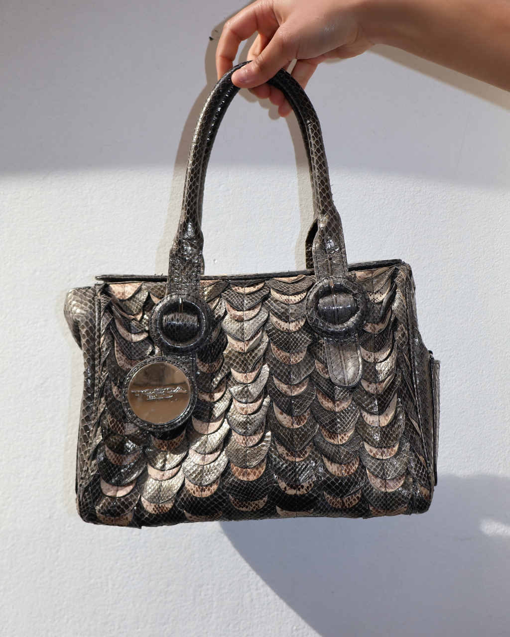 PYTHON MOSAÏC BAG