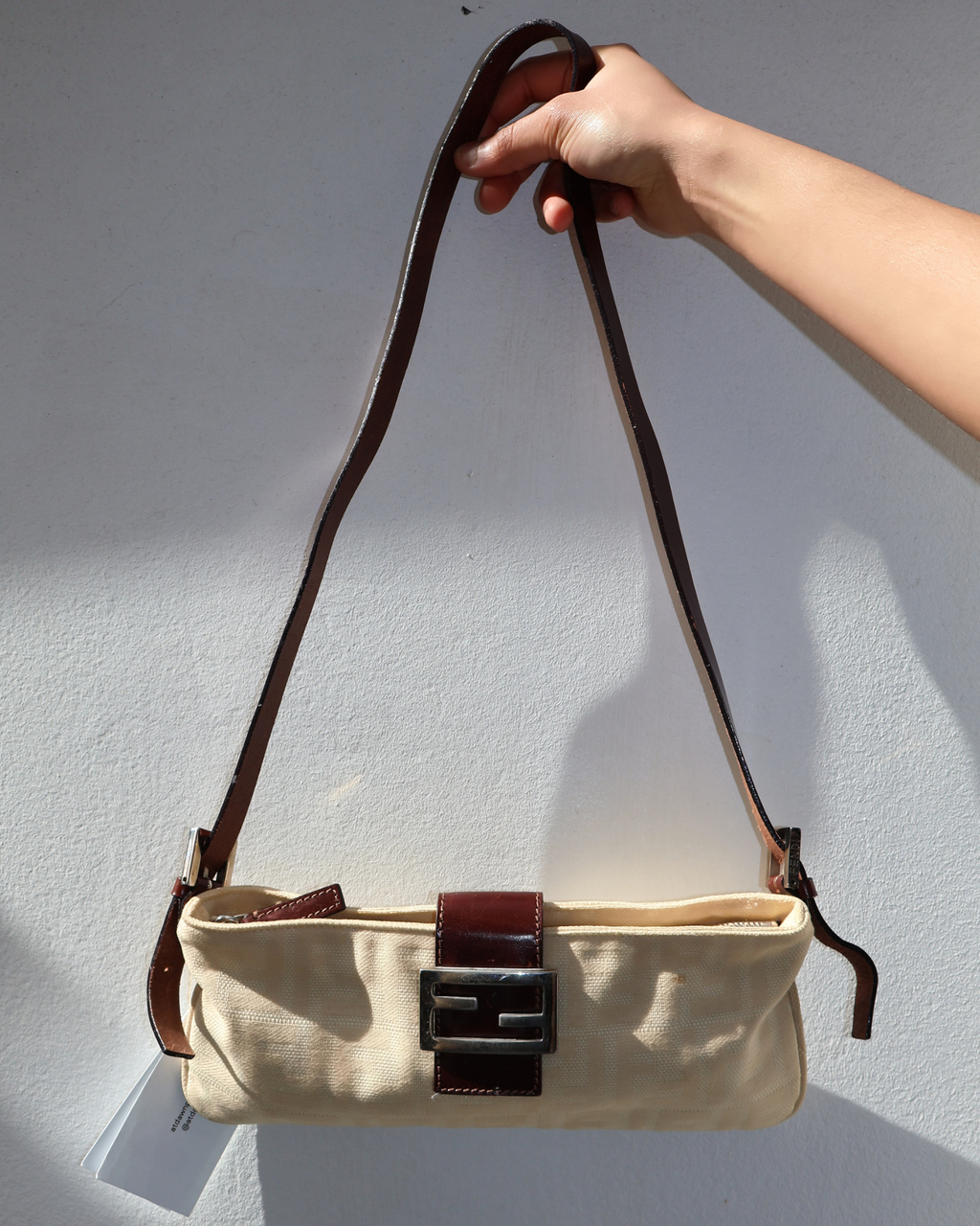 FENDI ZUCCA BAGUETTE BAG