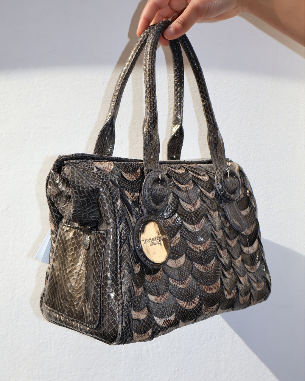 PYTHON MOSAÏC BAG