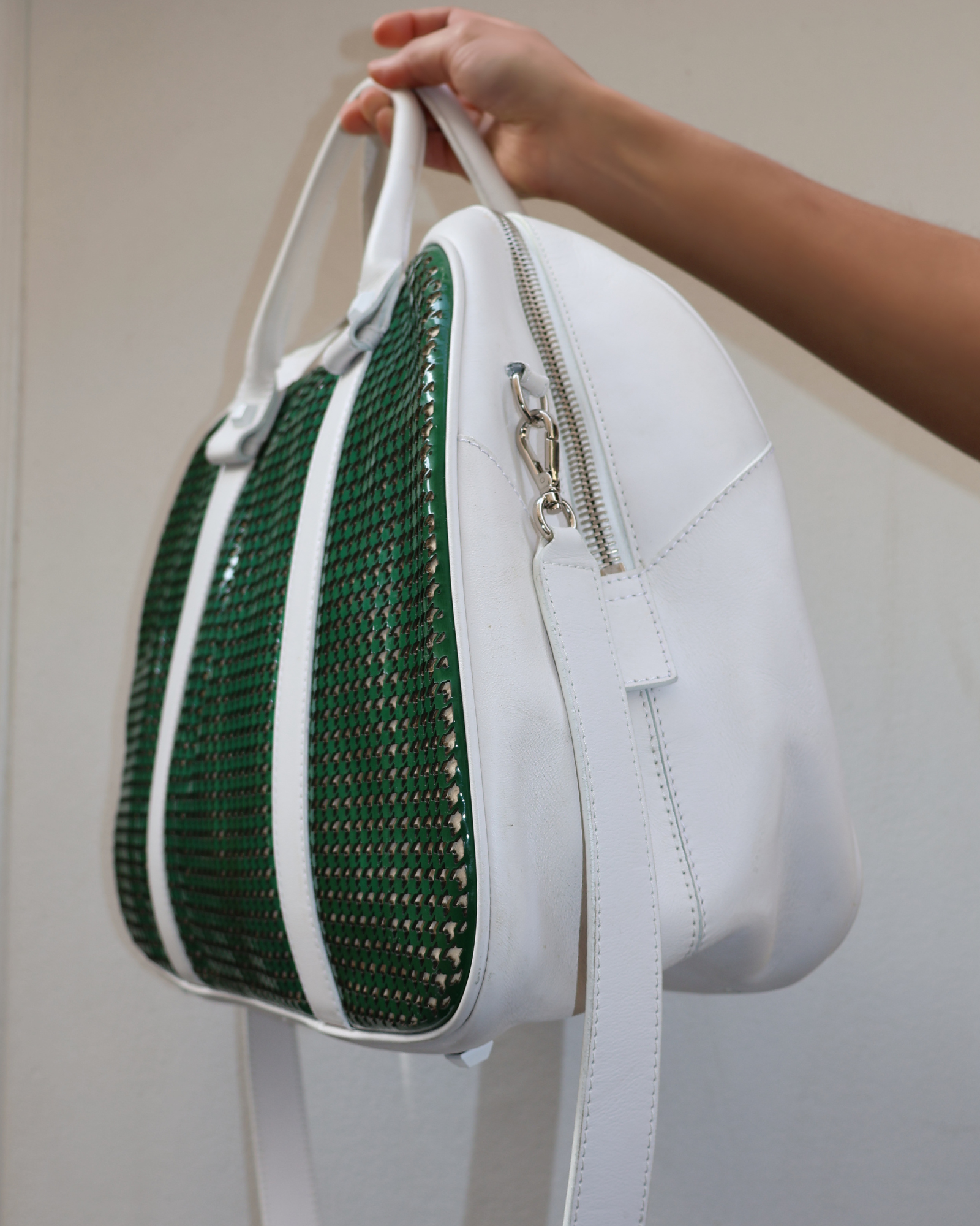 GREEN BOWLING BAG