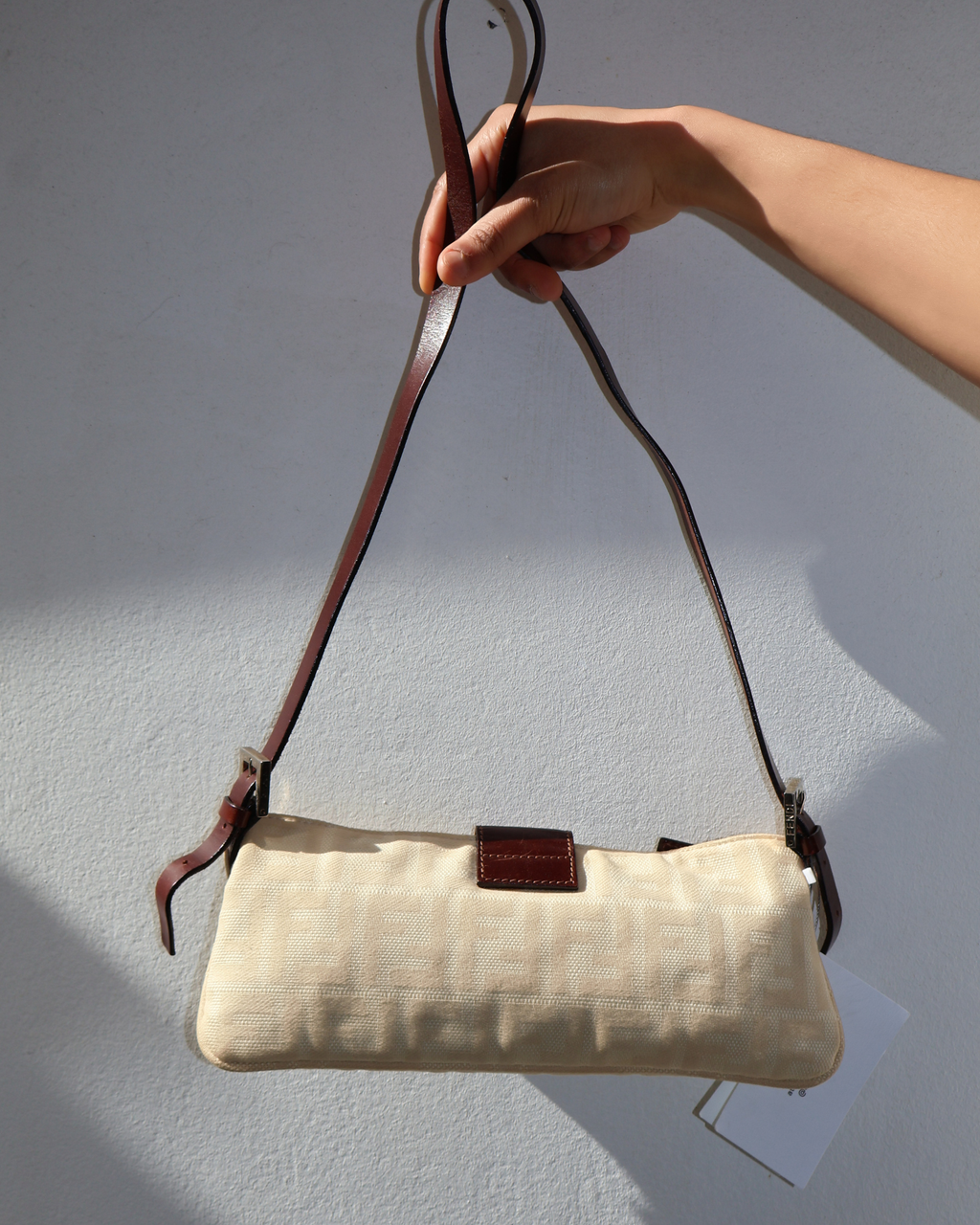 FENDI ZUCCA BAGUETTE BAG