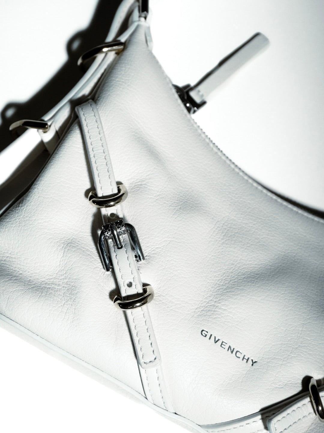 WHITE VOYOU BAG