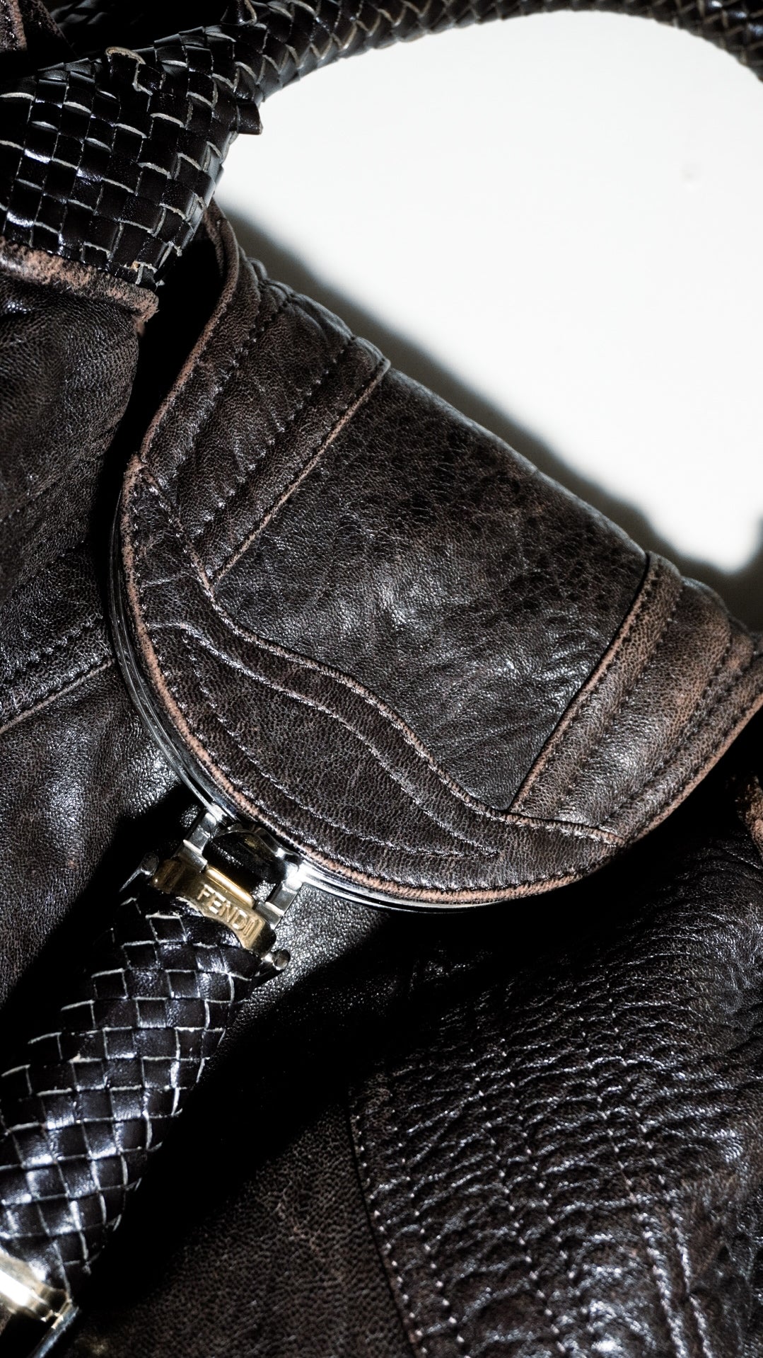 BROWN SPY BAG MONOGRAM