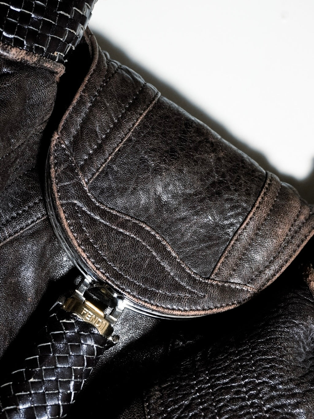 BROWN SPY BAG MONOGRAM