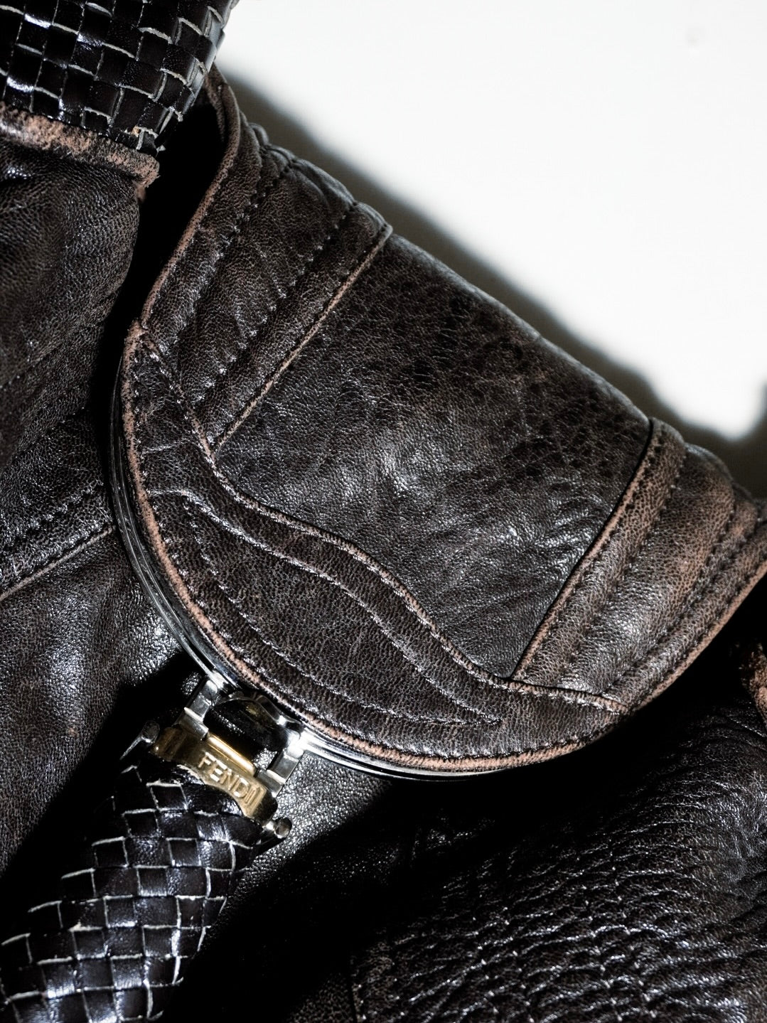 BROWN SPY BAG MONOGRAM