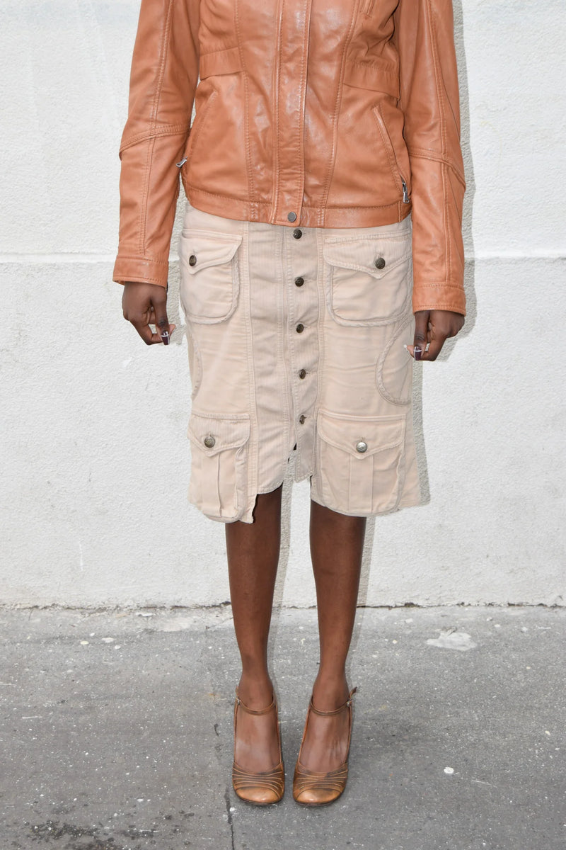 MULTI-POCKETS SKIRT