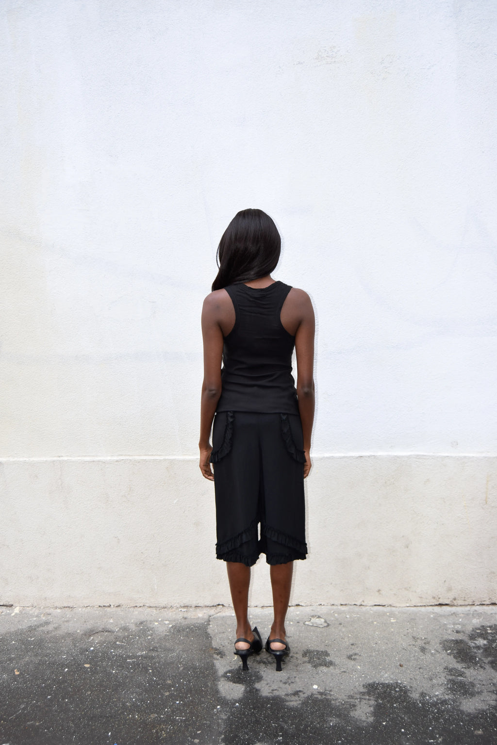 KNOT BLACK & WHITE TOP