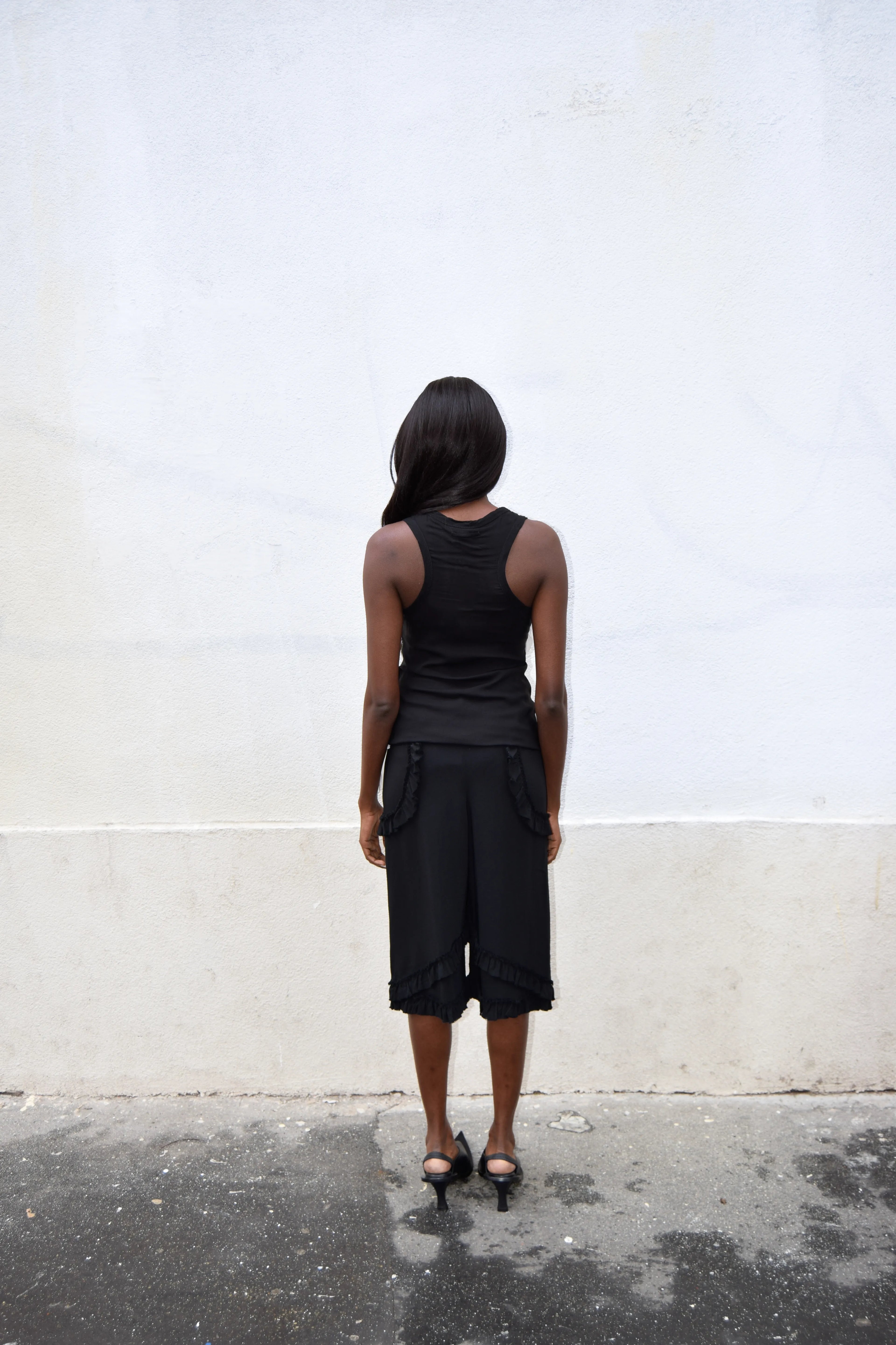 KNOT BLACK & WHITE TOP