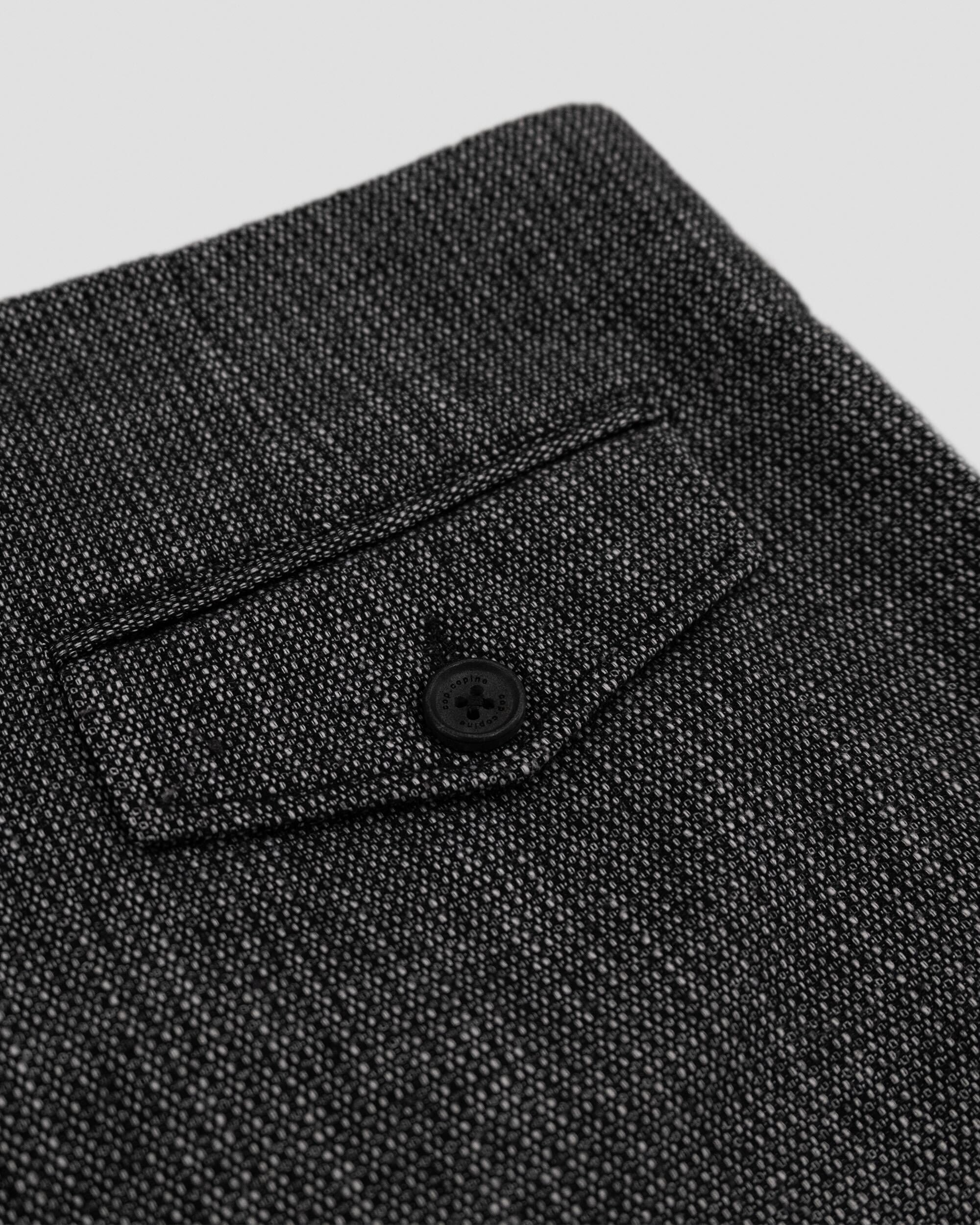 GREY SIDE BUTTON SHORTS