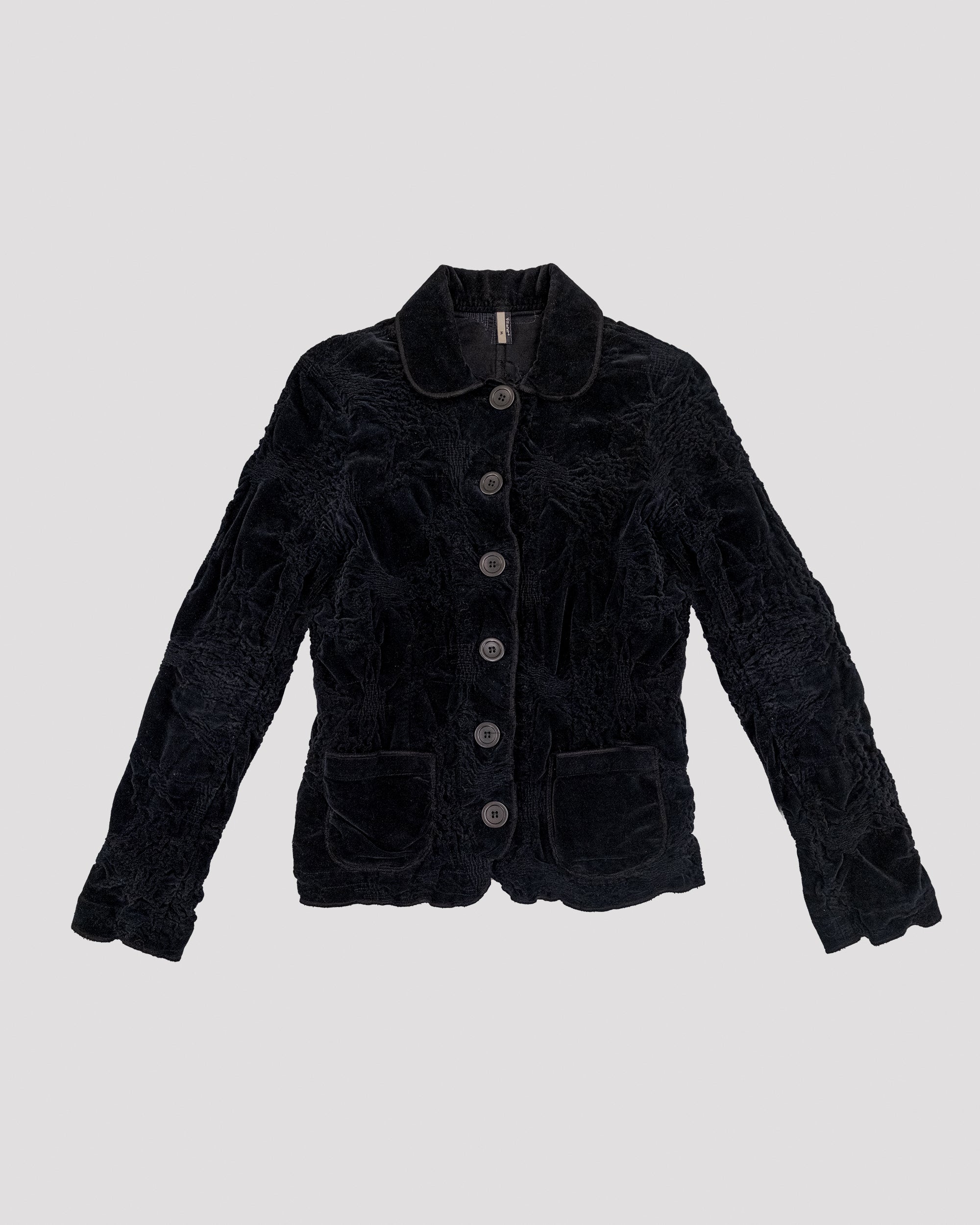 BLACK VELVET JACKET