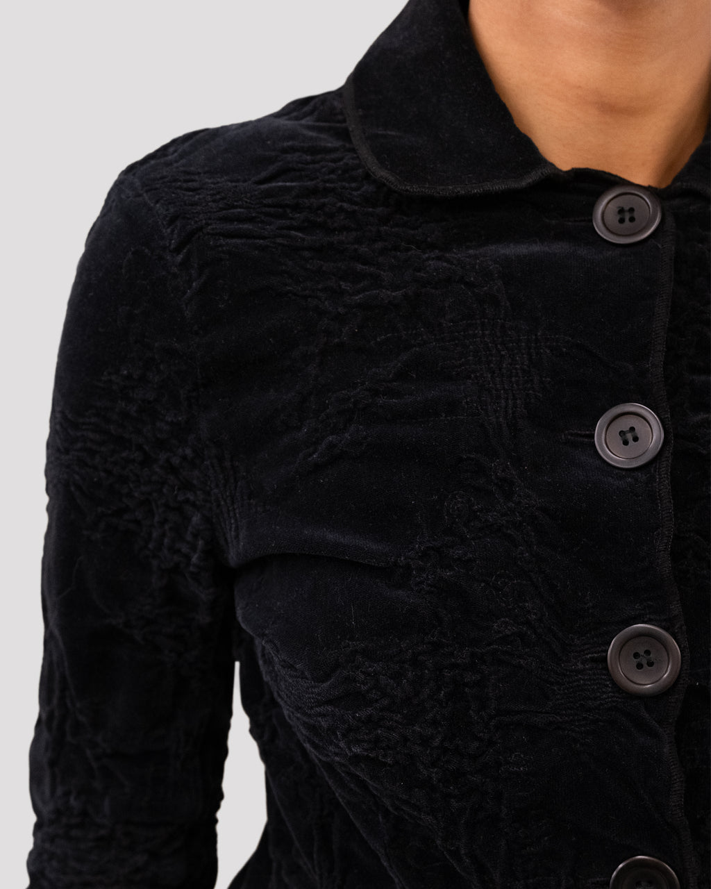 BLACK VELVET JACKET