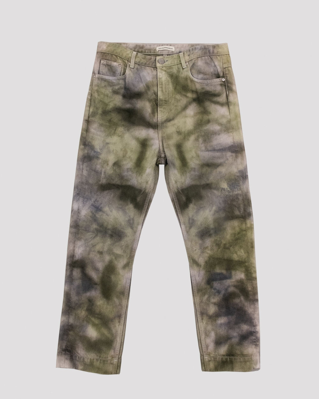 TIE-DYE STRAIGHT JEANS