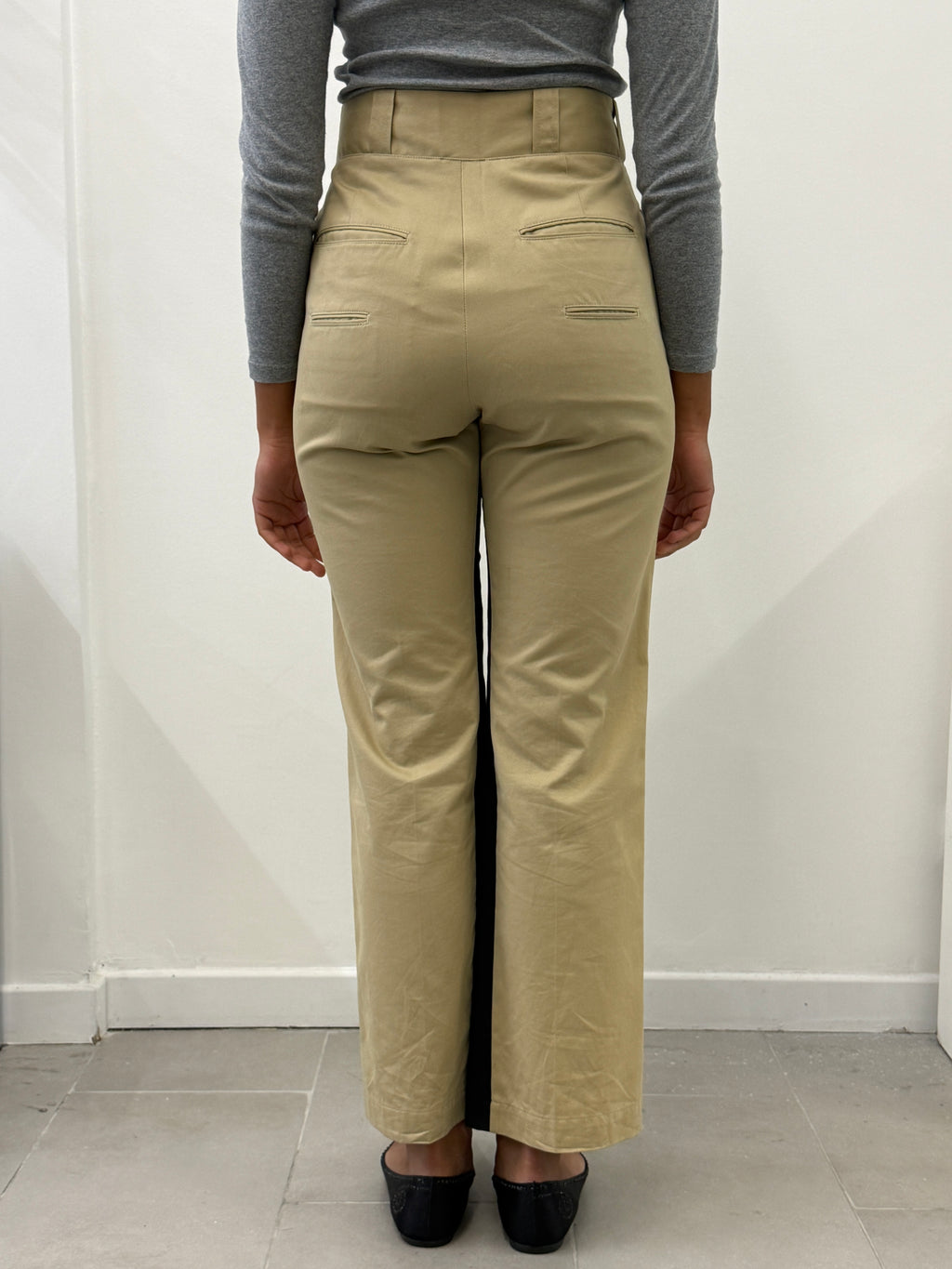 LEATHER POCKET PANTS