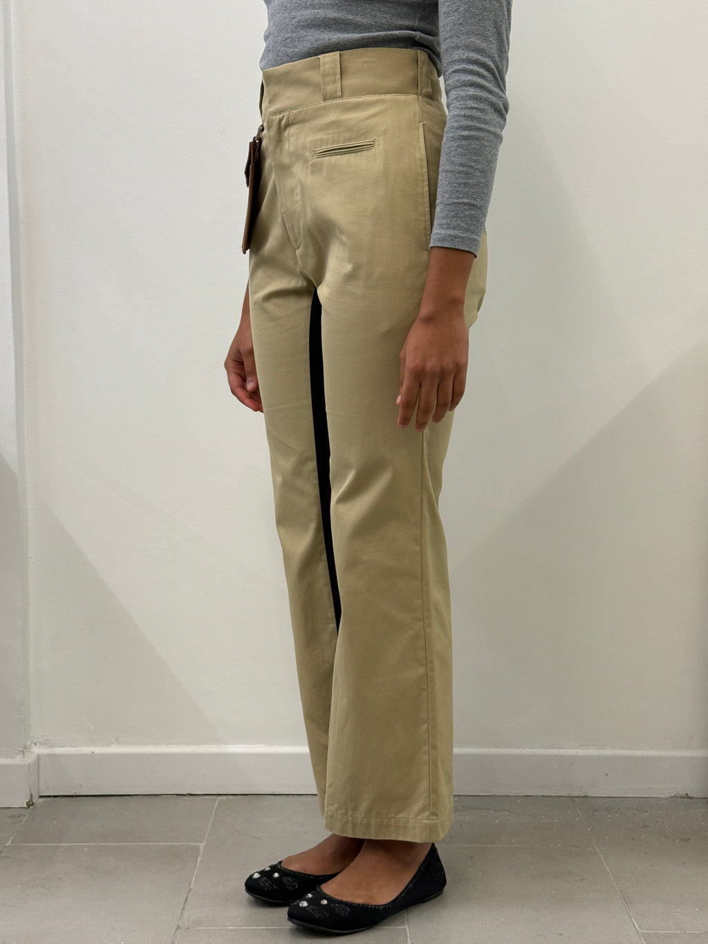 LEATHER POCKET PANTS