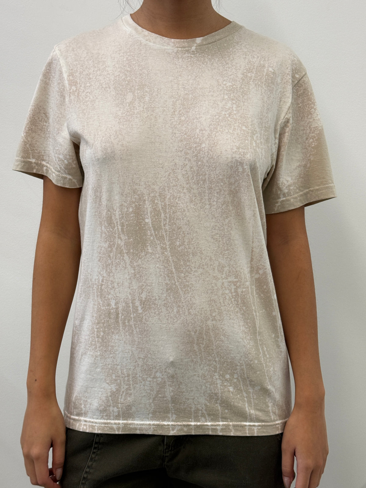 BEIGE SUN-BLEACHED T-SHIRT
