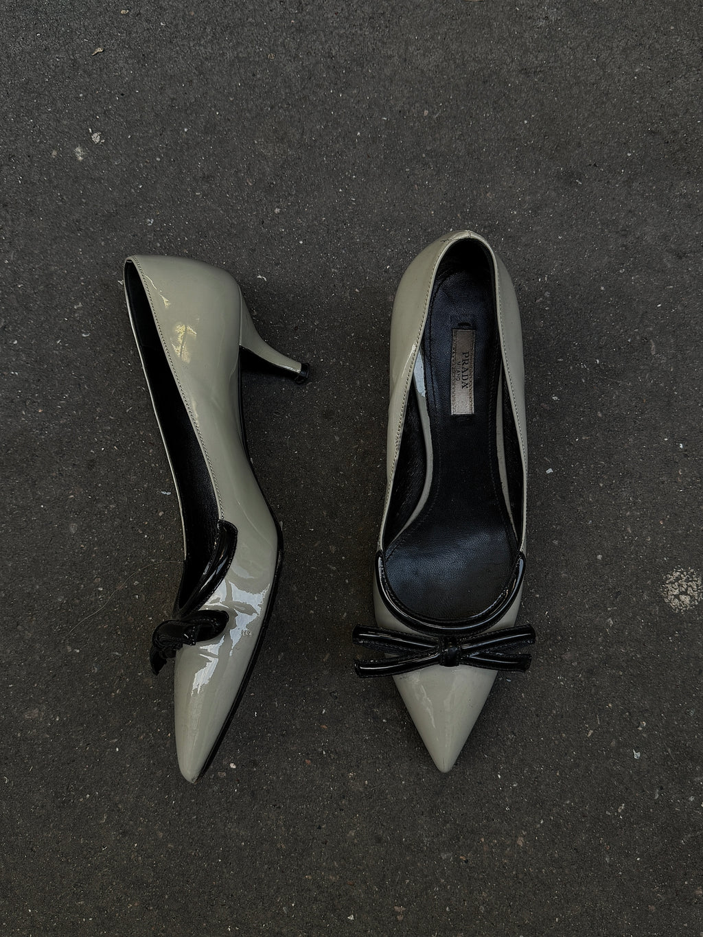 KITTEN KNOTTED HEELS