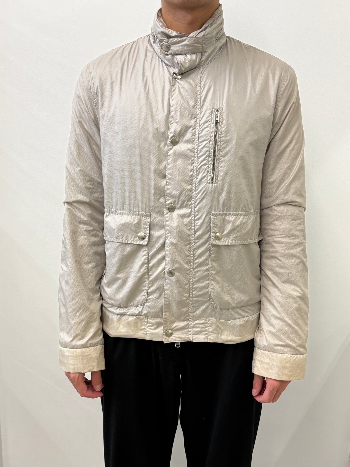 LIGHT GREY TECHNICAL JACKET