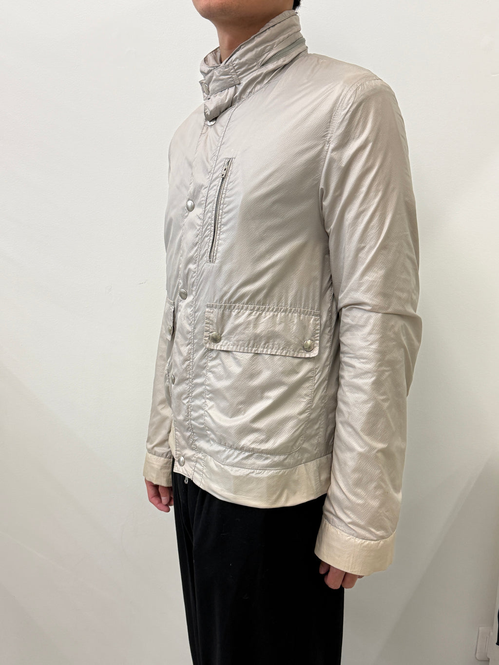 LIGHT GREY TECHNICAL JACKET