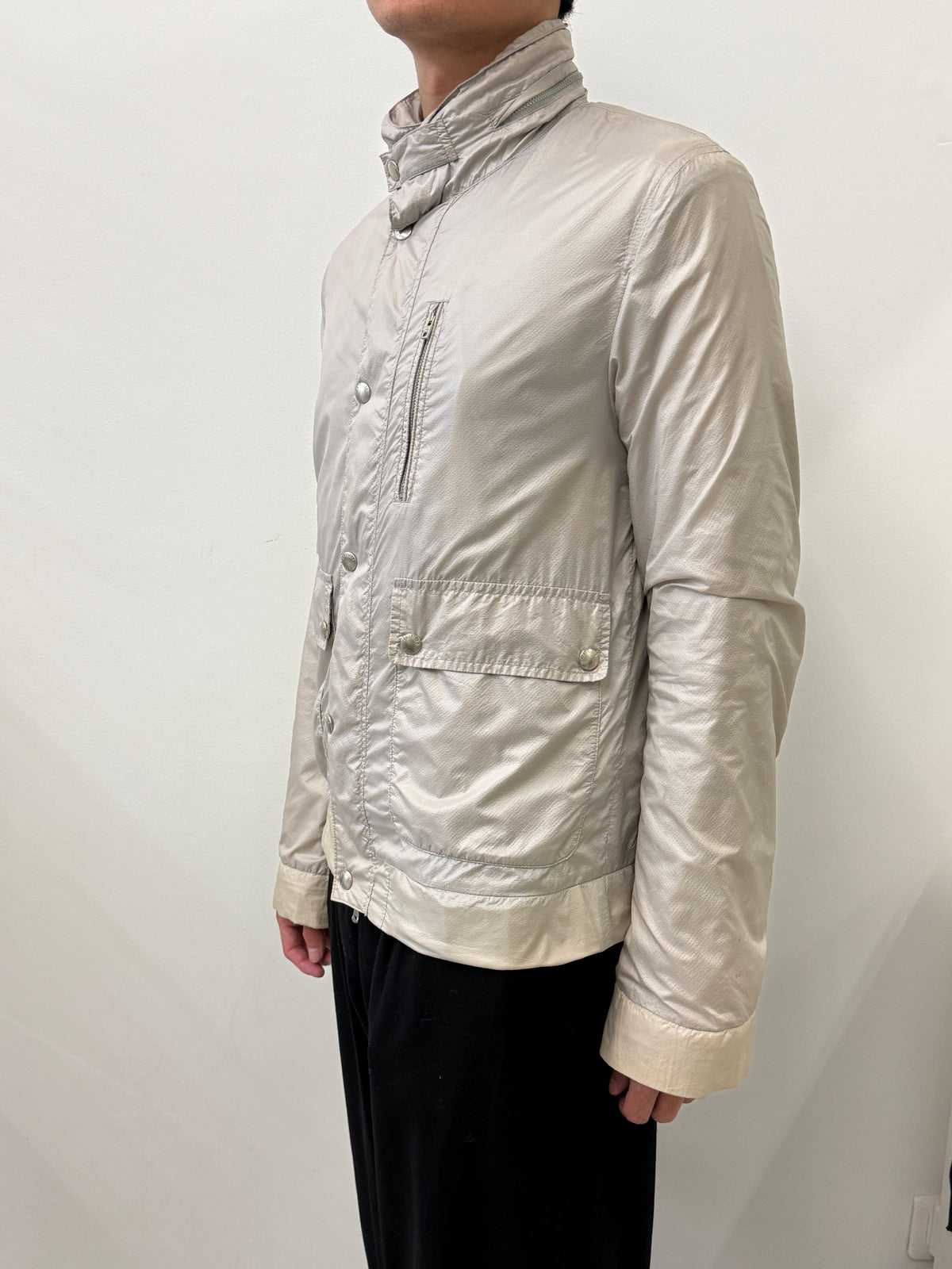 LIGHT GREY TECHNICAL JACKET