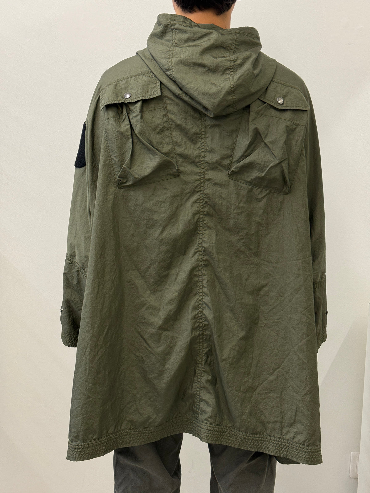 DIESEL KHAKI OVERSIZED MULTI POCKET PARKA