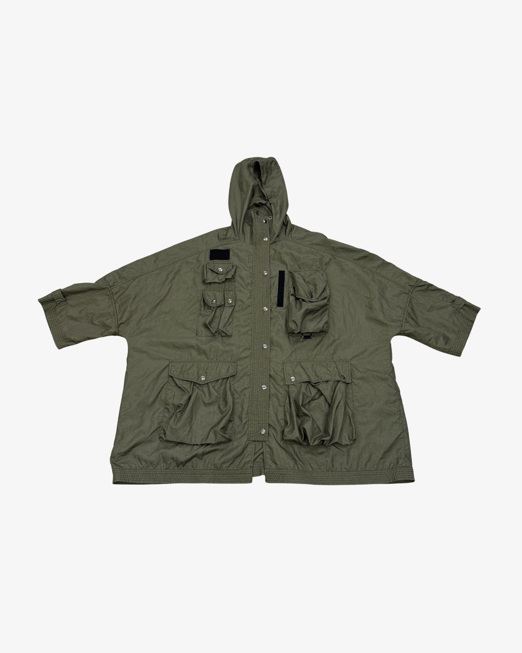 DIESEL KHAKI OVERSIZED MULTI POCKET PARKA