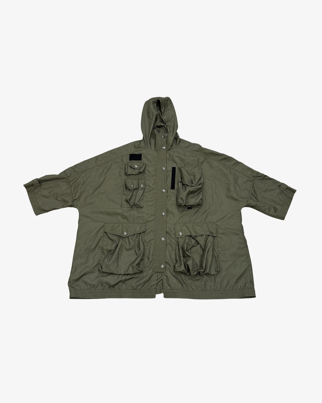 DIESEL KHAKI OVERSIZED MULTI POCKET PARKA