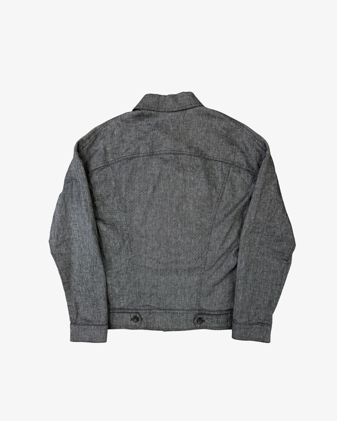 GREY TYPE COTTON & LINEN JACKET